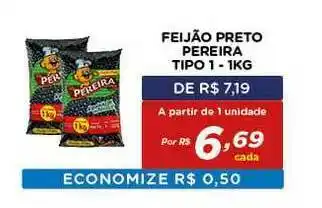 Bahamas Mix Feijão Preto Pereira Tipo 1 1kg oferta