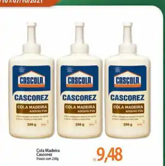 Cola Madeira Cascorez 250g