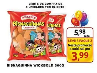 Bisnaguinha Wickbols 300g