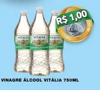 Vinagre Alcool Vitalia 750mml