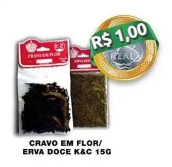 Cravo em Flor/ Erva Doce K&C 15g