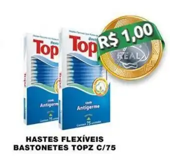 Hastes flexiveis Bastonetes Topz c/75