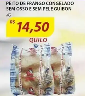 Assaí Atacadista Peito de Frango Congelado Sem Osso E Sem Pele Guibon 1kg oferta