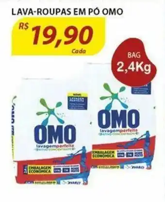 Lava-roupas em po Omo 2.4kg