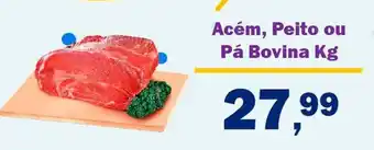 São José Supermercados Acém, Peito ou Pá Bovina Kg oferta