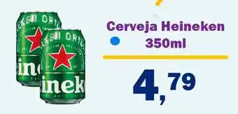 São José Supermercados Cerveja Heineken 350ml oferta