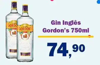 Gin Inglês Gordon's 750ml