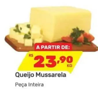 Queijo Mussarela Peça Inteira
