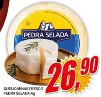 QUEIJO MINAS FRESCO PEDRA SELADA Kg