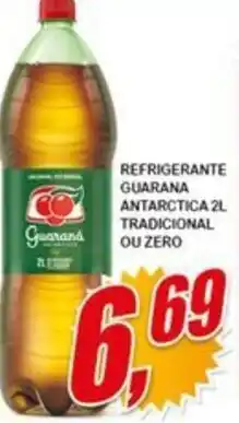 Vianense Supermercados REFRIGERANTE GUARANÁ ANTARCTICA 200ml TRAD OU ZERO oferta
