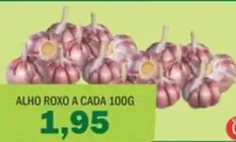 Supermercados Mendonça ALHO ROXO A CADA 100G oferta