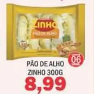PÃO DE ALHO ZINHO 300G
