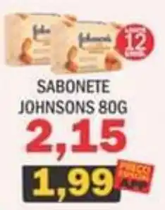 SABONETE JOHNSONS 80G
