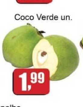 Supermercados Paraná Coco Verde Un. oferta