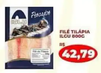 FILÉ TILAPIA ILGU 800G