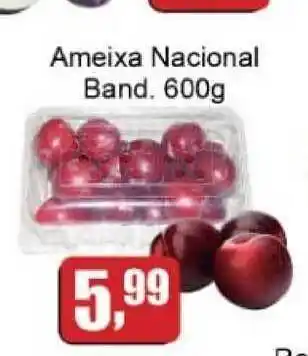 Supermercados Paraná Ameixa Nacional Band. 600g oferta