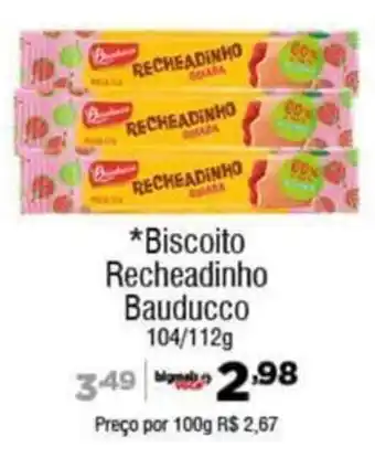 Biscoito Recheadinho Bauducco 104/112g