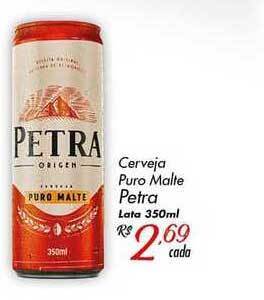 Muffato Cerveja Puro Malte Petra Lata 350ml oferta