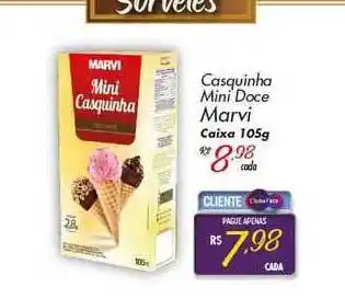 Casquinha Mini Doce Marvi 105g