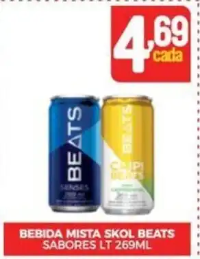 Fort Atacadista BEBIDA MISTA SKOL BEATS SABORES LT 269ML oferta