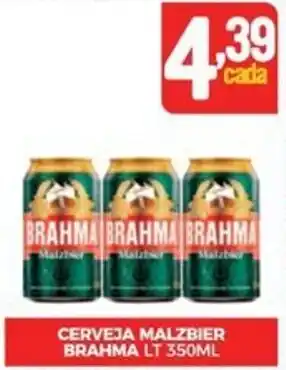 Fort Atacadista CERVEJA MALZBIER BRAHMA LT 350ML oferta
