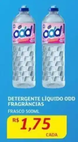Assaí Atacadista DETERGENTE LIQUIDO ODD FRAGRÂNCIAS FRASCO 500ML oferta