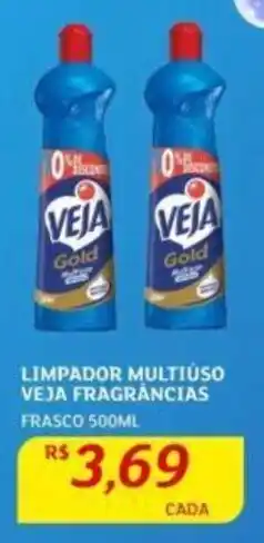 Assaí Atacadista LIMPADOR MULTIUSO VEJA FRAGRANCIAS FRASCO 500ML oferta