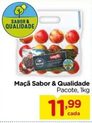 Carrefour Maçã Sabor & Qualidade Pacote, 1kg oferta