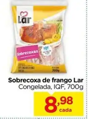 Carrefour Sobrecoxa de frango Lar Congelada, IQF, 700g oferta