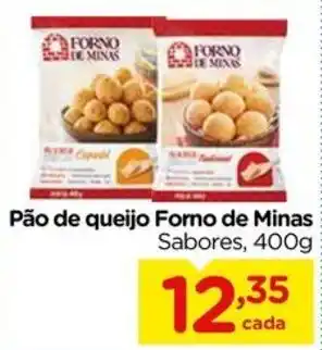 Carrefour Pão de queijo Forno de Minas Sabores, 400g oferta