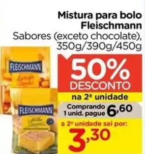 Carrefour Mistura para bolo Fleischmann oferta