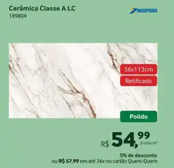 Quero Quero Cerâmica Classe A LC 189804 oferta
