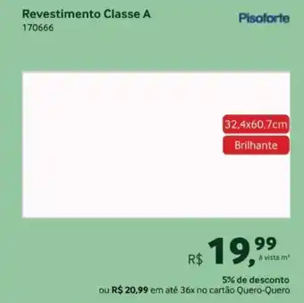 Revestimento Classe A