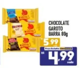 Supermercados Avenida CHOCOLATE GAROTO BARRA 80g oferta
