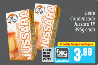 Supermercados Big Compra Leite Condensado Jussara TP 395g cada oferta