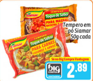 Tempero em Po Siamar 50g cada