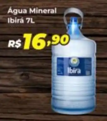 Água Mineral Ibirá 7L