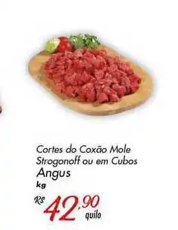 Muffato Cortes De Coxão Mole Strogonoff Ou Em Cubos Angus 1kg oferta