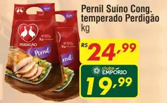 Pernil Suíno Cong. temperado Perdigão kg