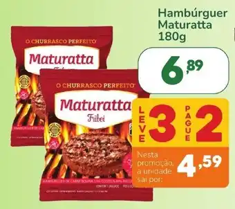 Hambúrguer Maturatta 180g