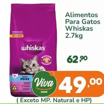 Alimentos Para Gatos Whiskas 2.7kg