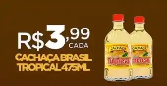 CACHAÇA BRASIL TROPICAL 475ML