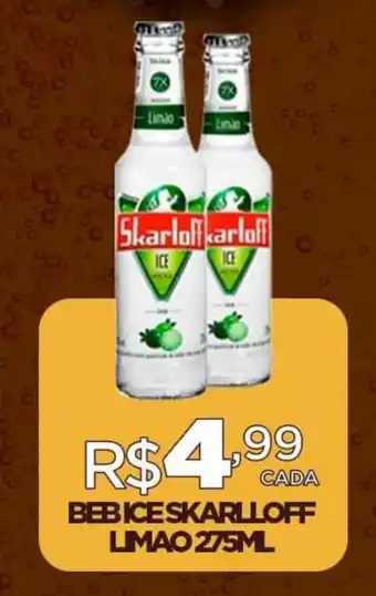 DB Supermercados BEB ICE SKARLLOFF LIMAO 275ML oferta