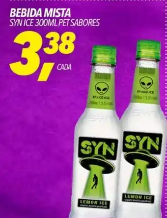 Frangolândia BEBIDA MISTA SYN ICE 300ML PET SABORES oferta