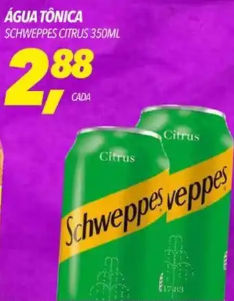 Frangolândia ÁGUA TÔNICA SCHWEPPES CITRUS 350ML oferta