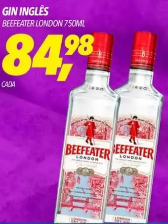 Frangolândia GIN INGLÊS BEEFEATER LONDON 750ML oferta