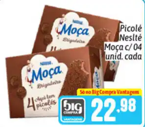 Supermercados Big Compra Picole Nestle Moca c/04 unid. cada oferta