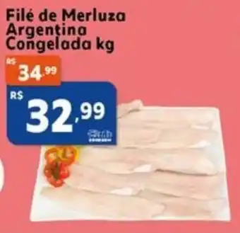 GoodBom Filé de Merluza Argentina Congelada kg oferta