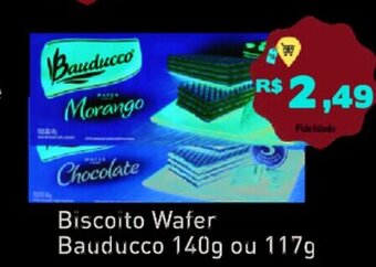 Tonin Superatacado Biscoito Wafer Bauducco 140g ou 117g oferta