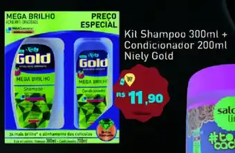 Tonin Superatacado Kit Shampoo 300ml + Condicionador 200ml Niely Gold oferta